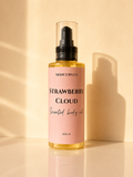 Strawberry Cloud Scented Body Oil 200ml by SKINCURV.CO