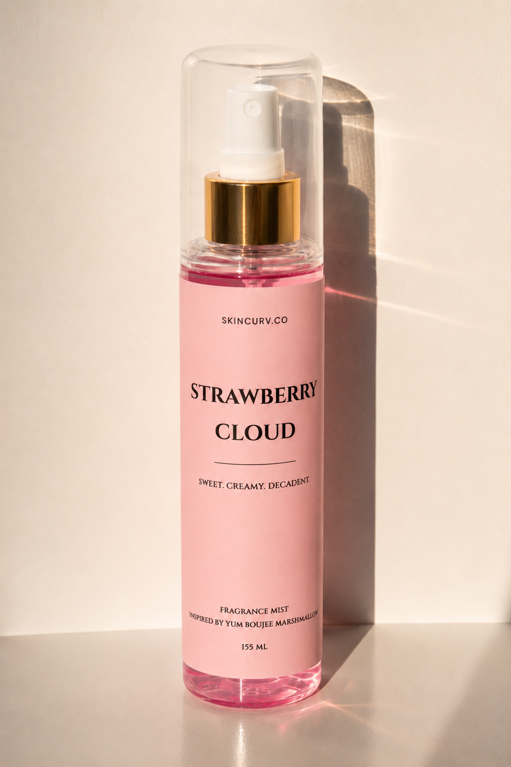 Strawberry Cloud Body Mist 155ml by SKINCURV.CO
