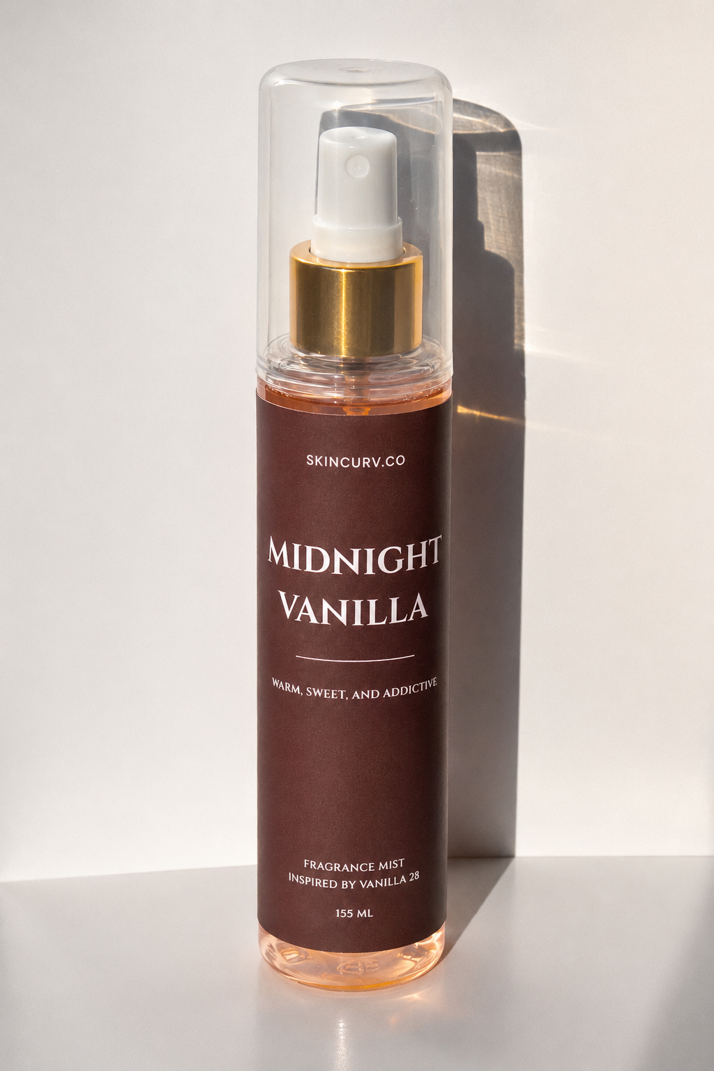 Midnight Vanilla Body Mist 155ml by SKINCURV.CO