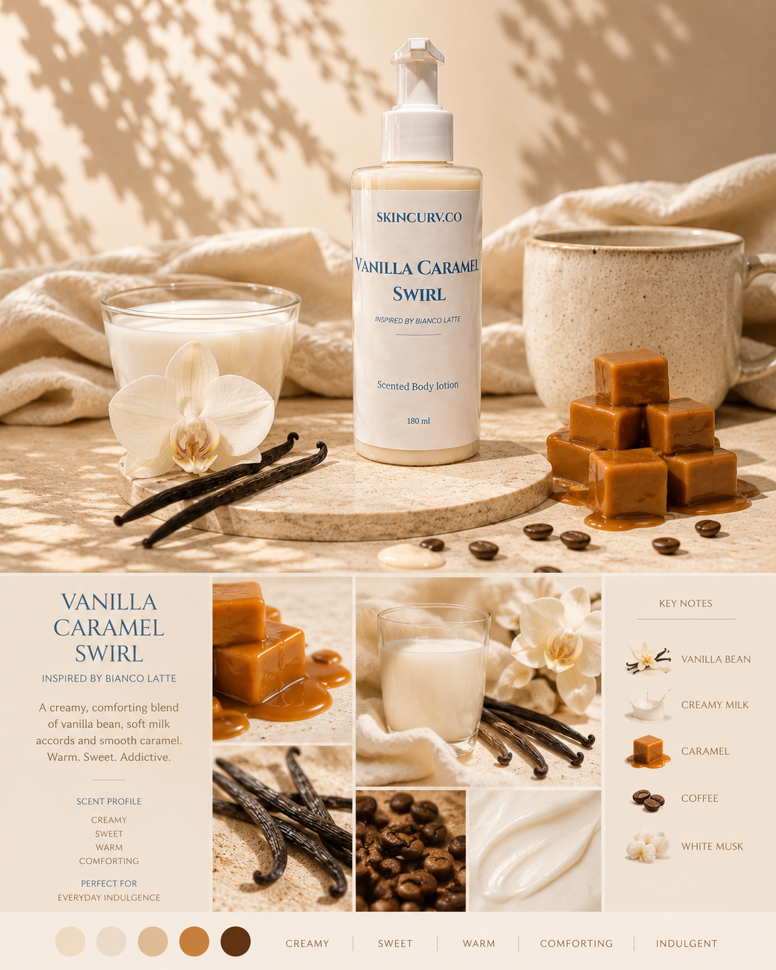 Vanilla Caramel Swirl Body Lotion