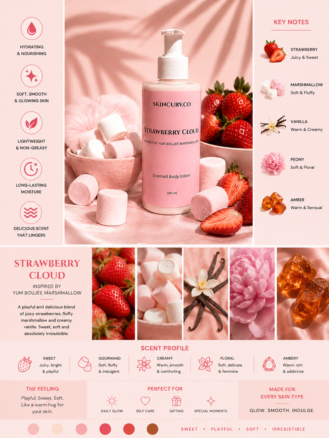 Strawberry Cloud Body Lotion